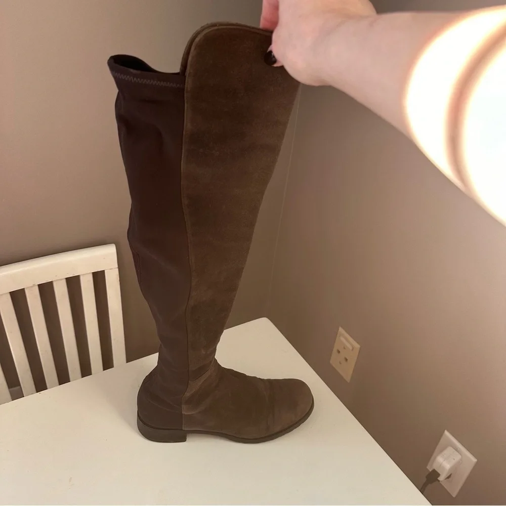 Stuart Weitzman Suede 5050 - Picture 6 of 13